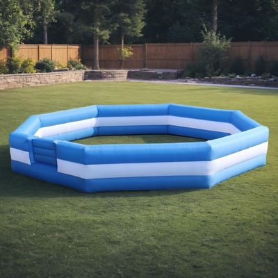 20FT Gaga Ball Pit with Air Blower,Portable Gaga Ball Court and Easy to Set Up - Inflatable Sport Game for Outdoor and Indoor School Family Activities.