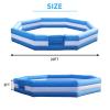 20FT Gaga Ball Pit with Air Blower,Portable Gaga Ball Court and Easy to Set Up - Inflatable Sport Game for Outdoor and Indoor School Family Activities. view 2