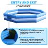 20FT Gaga Ball Pit with Air Blower,Portable Gaga Ball Court and Easy to Set Up - Inflatable Sport Game for Outdoor and Indoor School Family Activities. view 3