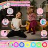 Toys for Girls Karaoke Machine for Kids, Mini Karaoke Machine Kids Toys 3 4 5 6 7 8 9 10 12+, Girl Toys Age 4-5, Princess Toys Birthday Gifts for Girls Boys Party (Pink 2 Mics) view 2