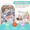 vocheer High Contrast Baby Toys for Newborn, 6 in 1 Black and White Sensory Baby Gift Set for 0-3 Months, 21pcs Montessori Early Educational Learning Kit view 4