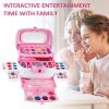 Hylukon Makeup Kits for Teens's Makeup Sets Princess Make Up Box Nontoxic Cosmetics Kit Toys Makeup Beauty Toys Birthday Gift view 3
