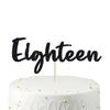 18 Cake Toppers, eighteen Birthday Cake Toppers, Funny 18th Cake Topper for Men,18 Cake Topper For Women, 18th birthday decorations,18th Birthday Cake Topper view 3