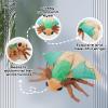 FRANKIEZHOU Simulation Green Moth Stuffed Animal - Green 9.8 Inch,Moth Plush Toy, Soft Moth Stuffed Toy for Kids,Home Decor, Cuddle Toy view 3