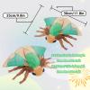 FRANKIEZHOU Simulation Green Moth Stuffed Animal - Green 9.8 Inch,Moth Plush Toy, Soft Moth Stuffed Toy for Kids,Home Decor, Cuddle Toy view 4