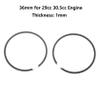 FLMLF Piston Ring 36mm for 29cc 30.5cc Zenoah CY Rovan Engine for 1/5 HPI ROFUN KM Baja Losi 5ive T FG MCD GoPed RedCat Rc Car Parts view 2