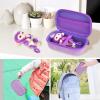 YouKnow Travel Case Compatible with Fingerlings Monkey New Interactive Baby Electronic Pets - Talking Toys for Ages 5-7 Girls (Purple) view 4