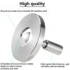 RullPulu Premium Spinning Top with String, 304 Stainless Steel Anty-Gravit Gyroscope, Perfect Balance, Spin Long Time More Than 15 Minutes,Stress Relief Kill Time Toys (S/Silver) view 3