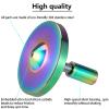 RullPulu Premium Spinning Top with String, 304 Stainless Steel Anty-Gravit Gyroscope, Perfect Balance, Spin Long Time More Than 15 Minutes,Stress Relief Kill Time Toys (M/Colorful) view 3