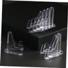 Cabilock 28pcs Coin Display Stand Mini Easels for Collectible Coins for Home and Professional Use for Showcases Parties and Shops view 3