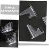 Cabilock 28pcs Coin Display Stand Mini Easels for Collectible Coins for Home and Professional Use for Showcases Parties and Shops view 4
