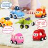 12 Pcs Pull Back Cars Set Toys for 1 2 3 Year Toddlers, Baby Car Toys for 12-18 Months, Construction Vehicle Racing Car Set, Baby Toys for 1 2 Year Old Boy, 1st Birthday Gift for 1 2 3 Year Old Boys view 4