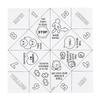 Fun Express Color Your Own Conflict Resolution Fortune Teller Games, Bulk 48 Pieces view 4