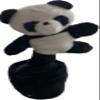 Besia Dancing Animal Mimicking Toy,Talking Repeat Singing Sunny Animal Toy 120 Pcs Songs for Baby 15S Record Your Sound Sing+Dancing+Recording+LED (Talkig Cute Panda) view 1