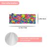 FoRes cartoon ball Balls Colors Pattern Baby Bow Headband - Soft Bows Hair Accessories for Baby - Angel Princess Hairband - Perfect Full Moon Gift view 3