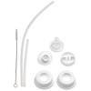 Hands-Free Baby Bottle - Anti-Colic Nursing System 9 oz Baby Bottle with Fast Flow Nipple/Teat 3m+ with Tube Straw Feeding System for Toddler 1 Year+ (1 Bottle - Soo Cute) view 2