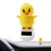 ToysCentral Basics Solar Powered Toys, Solar Dancing Chick, Solar Bobblehead Figures, Duck Shaking Head Solar Powered Car Toy, Solar Powered Dancing Chick, Solar Dancing Figurines for Car Dashboard view 1