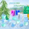 24 Pack Frozen Slime Party Favors for Kids Ice Slime Cup Snowflake Putty Toy Christmas Easter Birthday Goodie Bag Stuffer Classroom Reward for Girls Boys Stretchy Non-Sticky Stress Relief view 3