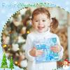 24 Pack Frozen Slime Party Favors for Kids Ice Slime Cup Snowflake Putty Toy Christmas Easter Birthday Goodie Bag Stuffer Classroom Reward for Girls Boys Stretchy Non-Sticky Stress Relief view 4