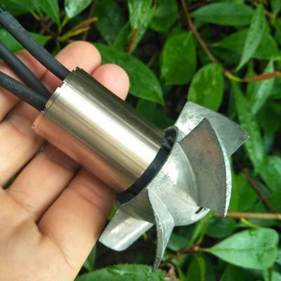 High Speed Within 12 V Brushless Motor Rotor Metal Fan Play te Control Bottom Underwater Prler Model Accessories