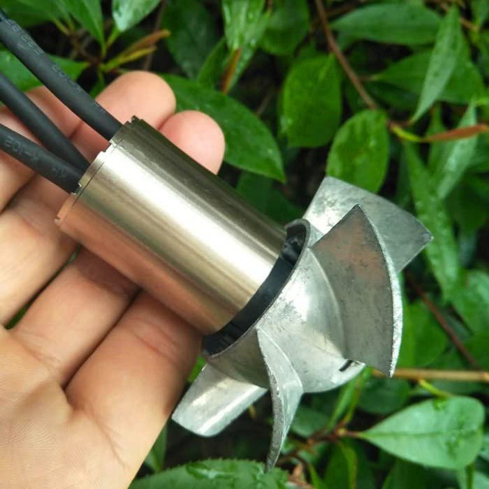 High Speed Within 12 V Brushless Motor Rotor Metal Fan Play te Control Bottom Underwater Prler Model Accessories