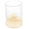 TOYANDONA Small Figure Doll Display Case Transparent Collectible Action Figure Dome Base for Storage and Showcase of Handicrafts and Figurines view 1