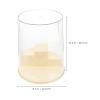TOYANDONA Small Figure Doll Display Case Transparent Collectible Action Figure Dome Base for Storage and Showcase of Handicrafts and Figurines view 2
