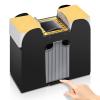YUCEEN Automatic Card Shuffler 1/2/4/6 Decks,Battery Operated Electric Playing Card Shuffler for UNO,Casino Card Game,Poker,Phase 10,Blackjack,Texas Hold'em,Home Card Games view 1
