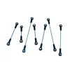 Nylon Rod End Assembly Push Rod Kit Include M2 Plastic Rod End and Push Pull Rod for Rc Model Car Boat Airplane (Size : 008 Link 65mm) view 4