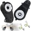 2Pcs 24V Powered Wheels Motor Upgrade for Kids Ride On Toy Car 40000RPM Gear Box for Kids Electric Ride Motorcycles Jeep Gear Box RS550 High Speed Drive Engine Match Kids Ride On Toys Car Motors view 1