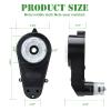 2Pcs 24V Powered Wheels Motor Upgrade for Kids Ride On Toy Car 40000RPM Gear Box for Kids Electric Ride Motorcycles Jeep Gear Box RS550 High Speed Drive Engine Match Kids Ride On Toys Car Motors view 2