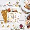 Fall Bingo Game Cards, Autumn Bingo Games for Adults, Fall Harvest Bingo Cards Supplies, Thanksgiving Party Birthday Party Bingo Decor Favors, Card Gifts for Friends Family Holiday, 01 view 3