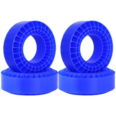 REDSPIDER Silicone Rubber 1.9 tire Inserts1.9 Tires Waterproof Soft and Highly Elastic Inner Fillerfor 1/10 RC Crawler Car Tire Upgrade. (Blue)