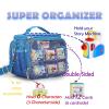 Carrying Case Compatible with Little Tikes Story Dream Machine Books Starter Set,Portable Storage Bag with Handle and Shoulder Strap for Storytime,Little Golden Book,Little Puppy Character (Blue) view 2