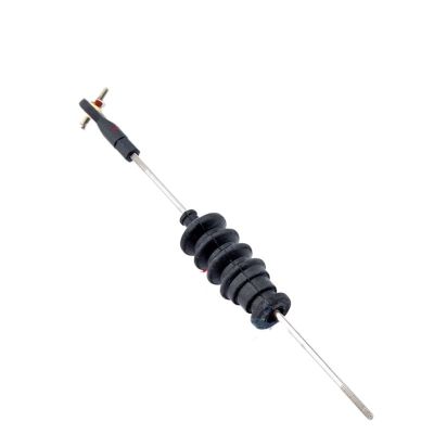 DingMotuo RC Model Boat Push Rod Kit Include M2 Rod End +Rubber Bellows Radio Box Seals M2 Pull Rod for Servo Push Rod Seal to Rudder (Size : 100mm Length)