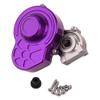 Pothyes All Metal Complete Gearbox Transmission with Motor Gears for 313mm Wheelbase 1/10 RC Crawler Truck Axial SCX10 & SCX10 II DIY Upgrade Parts (Purple) view 2