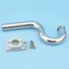 DingMotuo Wrap to Center WTC Header 22mm 7/8 and Flange for Gas Marine Engine Rc Boat view 4