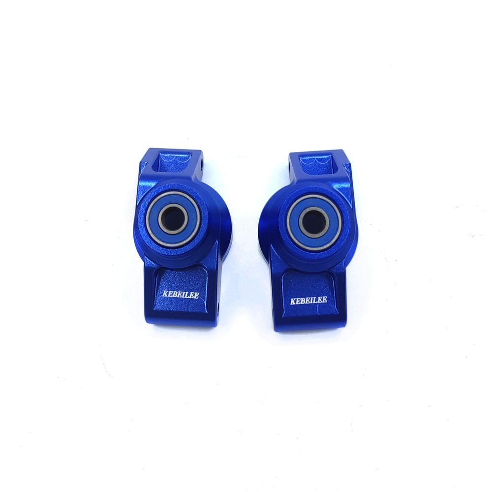 KEBEILEE CNC Alu7075 Rear Hub for Traxxas MAXX Slash 1:8#8952 (Blue)