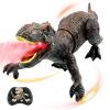 TALGIC Remote Control Dinosaur for Boys 4-7, Robot Dinosaur Toys for Kids 5-7, rc Dinosaur with Realistic Legs & Spray Stream,Remote Dinosaur Toys for Kids3 4 5 6 9 Year Old boy Birthday Gift (Red) view 1