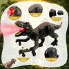 TALGIC Remote Control Dinosaur for Boys 4-7, Robot Dinosaur Toys for Kids 5-7, rc Dinosaur with Realistic Legs & Spray Stream,Remote Dinosaur Toys for Kids3 4 5 6 9 Year Old boy Birthday Gift (Red) view 2