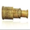 Antique Brass Designer Telescope Marine Handheld Spyglass Telescope Binoculars 6 Inch Vintage Style Best for Gift (BNHl) view 2