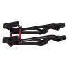QANYEGN RC Rear Wing Mot RC Car Aries, Aluminum Rear Wing Mot Upgrade Parts for 1/8 (Black Red) view 1