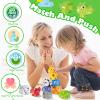 20PCS Animal Number Matching Learning Toys for Toddlers 2-4, 10 Different Animal Figures, Montessori Educational Toys Gifts for Boy Girl, Preschool Learning Activities, Double Sided Matching Game view 4