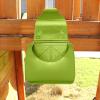 Luwecf Toy Mailbox Learning Development Toy Educational Toy Wooden House Play Backyard Montessori Preschool Toy for 4 Years and up, Green view 3