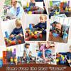 Magnetic Blocks-Build Mine Magnet World Pickaxe Edition Mine Pickaxe Caverns Kids Games Toddler Toys Magnetic Tiles for Boys & Girls Age 3-4 4-5 6-8, Sensory Outdoor Toys for Kids for 3+ view 4