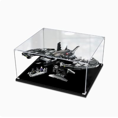 Acrylic Display Case for LegoBatwing 76161Compatible LegoModel Gift Storage Display (Model not Included) (2mm)