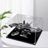 HAIWENFEIQI Acrylic Display Case for LegoBatwing 76161Compatible LegoModel Gift Storage Display (Model not Included) (3mm) view 3