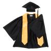 Abaodam 1set Preschool Graduation Cap and Gown Set for Boys and Girls Unisex Shiny Outfit Tassel and Stole for Kindergarten Ceremony view 3