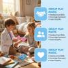 Toyvian 2 Pcs Pretend Play Doctor Toys: Realistic Kids Role Play Medical Kit, Mini Pretend Monitor Playset for Kids - Perfect for Home Imaginative Toys, Educational Learning Fun view 3