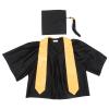 Abaodam Graduation Cap and Gown Set Kids Preschool Kindergarten Graduation Outfit Blue Cap Cotton Material view 3